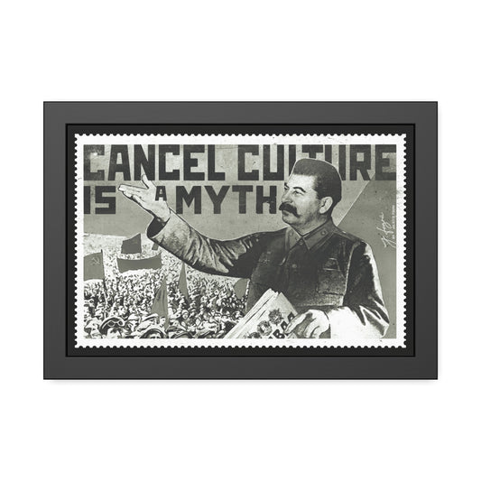 TRIGGERnometry Cancel Culture Framed Poster