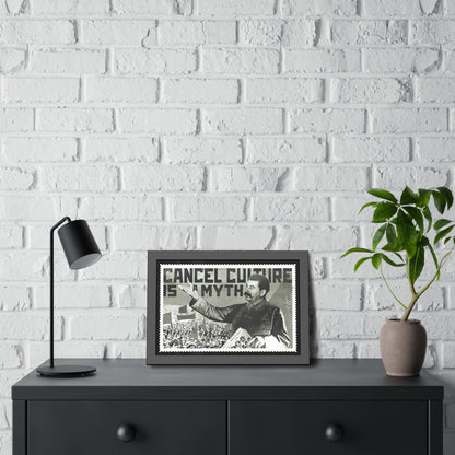 TRIGGERnometry Cancel Culture Framed Poster