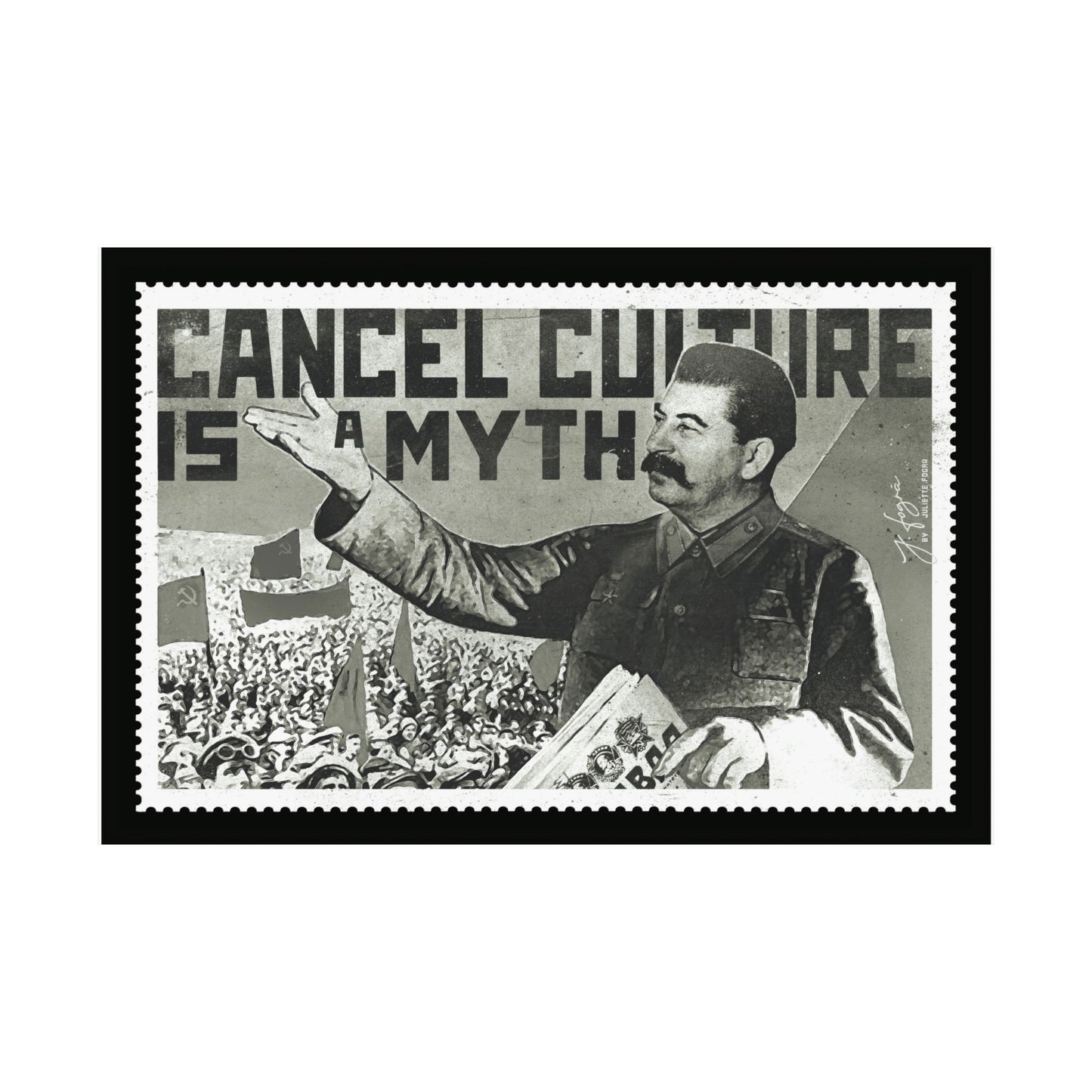 TRIGGERnometry “Cancel Culture Is a Myth” Horizontal Poster