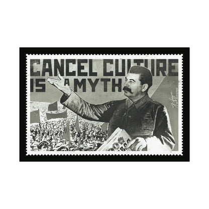 TRIGGERnometry “Cancel Culture Is a Myth” Horizontal Poster