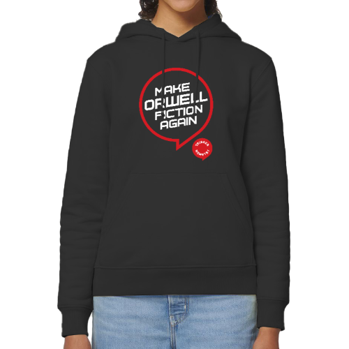 Make Orwell Fiction Again Women's Pullover Hoodie V2
