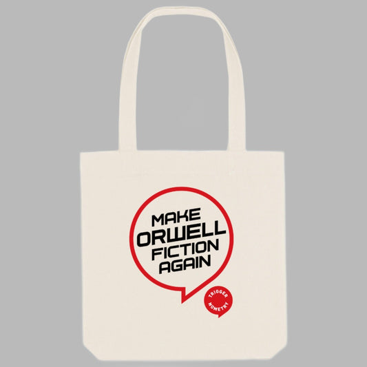 Make Orwell Fiction Again V2 Tote Bag