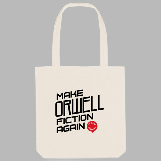 Make Orwell Fiction Again V1 Tote Bag