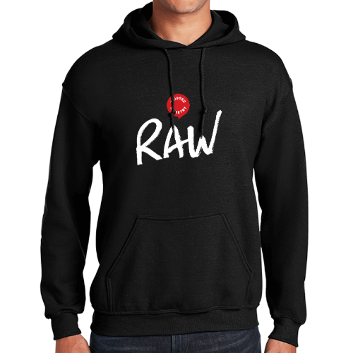 Raw Pullover Hoodie