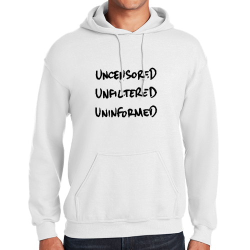 Uncensored Pullover Hoodie Light